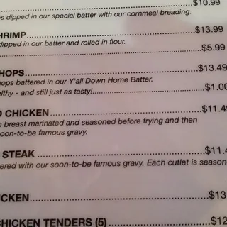 Chicken Fried Chicken