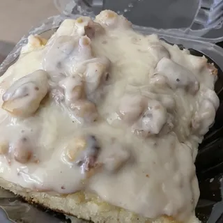 White chocolate walnut cake