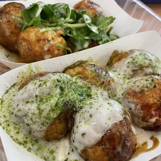 Cilantro Takoyaki