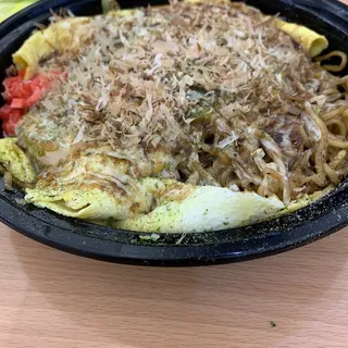 Cheese Omelette Yakisoba