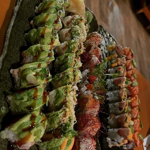 food, sushi, sushi and sashimi, sashimi