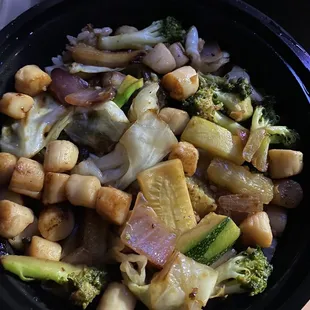 a bowl of vegetables