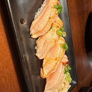 Seared salmon