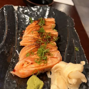 Seared salmon
