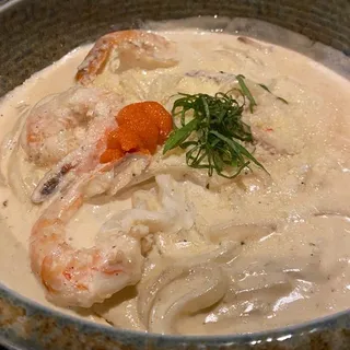 Seafood Creamy Udon
