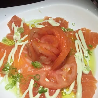 Tomato-Wasabi Salmon