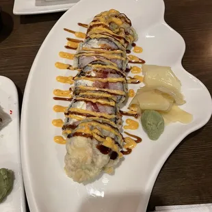 Large sushi roll