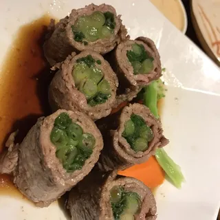 Beef Negi-Maki