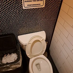 Funny sign in bathroom
