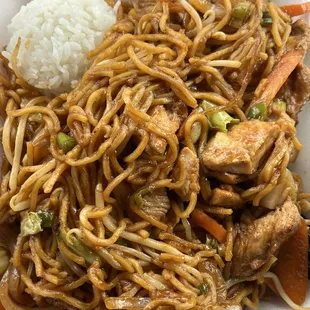 Chicken Yakisoba