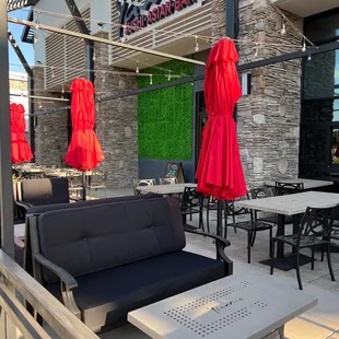 Outdoor seating