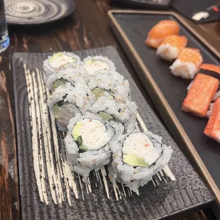 California roll, nigiri