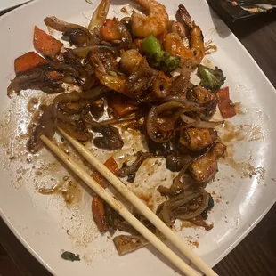 Chicken &amp; Shrimp Hibachi