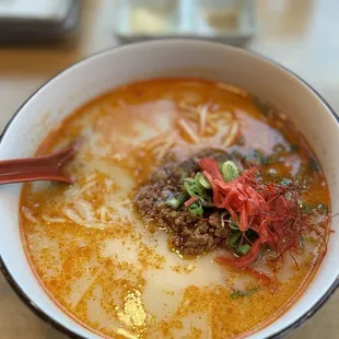 Roman soup  Miso Based Ramen Lunch