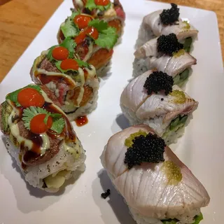 Aburi Hamachi Roll