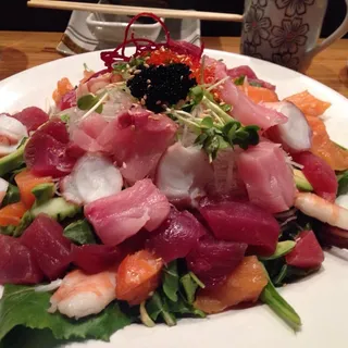Sashimi Salad Dinner