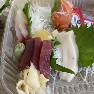 12 Piece Assorted Sashimi and Tempura Combo