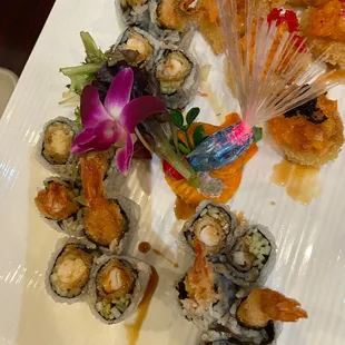 Shrimp Tempura Roll West Street Roll