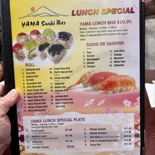 01.19.25 Lunch specials