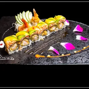 interior, sushi and sashimi