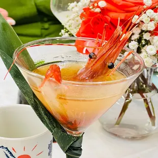 sushi and sashimi, drink