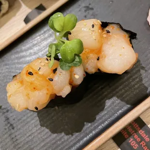 Spicy Scallop Nigiri