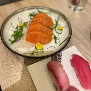 Smoked Salmon Sashimi