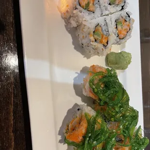 Green sleeves and spicy yellow tail