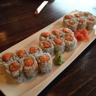 Spicy Salmon Rolls