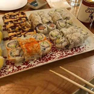 sushi and sashimi, sashimi, food, sushi