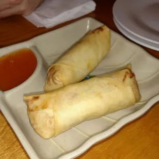 Vegetable spring rolls