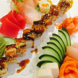 food, sushi, sashimi, sushi and sashimi