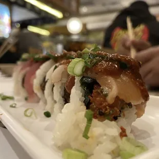 sushi, sashimi, sushi and sashimi, food