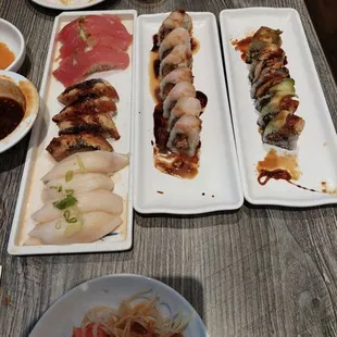 food, sushi, sashimi, sushi and sashimi