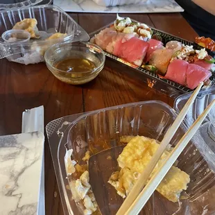 Wouldn't eat the rolls.