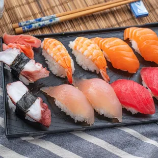 food, sushi and sashimi, sashimi, sushi