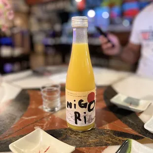 a bottle of nigo ri