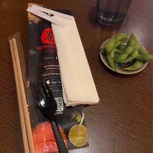 Prepackaged utensils