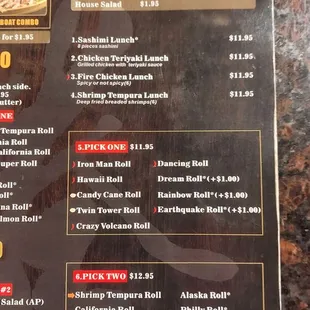 Menu 4.24