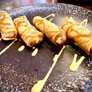 Crunchy Golden Spring Rolls