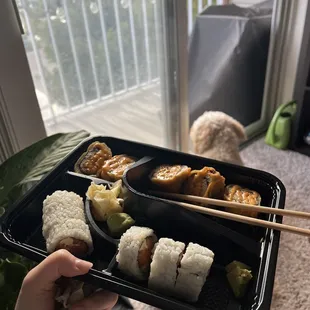 Crazy Volcano Roll &amp; Philly Roll