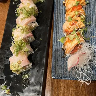 sushi and sashimi, food, sashimi, sushi