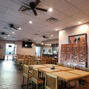 Inside restaurant!