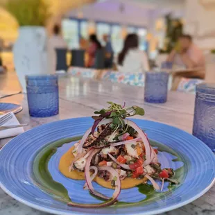 Amazing grilled octopus