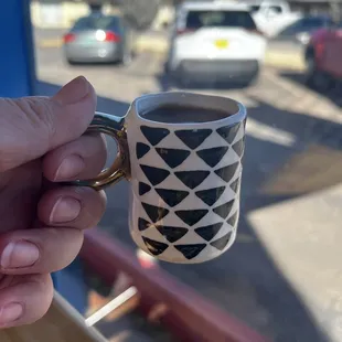 The cutest little Greek Coffee, sweet