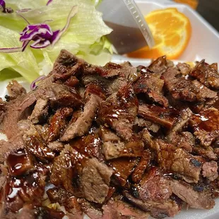 Chicken and beef plate!