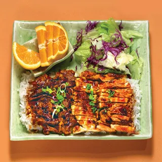 Chicken and Beef Plate