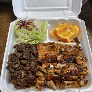 Chicken and Beef Plate