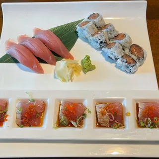 Ocean Lyric Tuna Trio Lunch Special