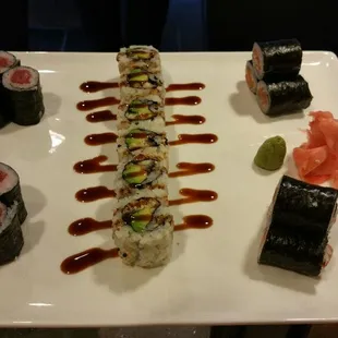 food, sushi and sashimi, sushi, sashimi